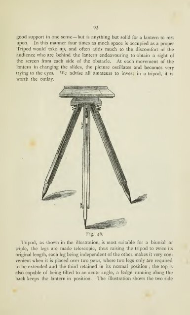 The Art of projection and complete magic lantern ... - Yesterday Image