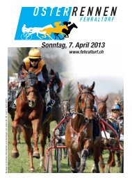 Zeitplan vom Sonntag, 7. April 2013 - Osterrennen Fehraltorf