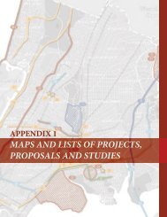 Appendix 1 Maps & Lists of Projects, Proposals & Studies