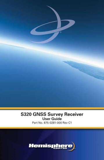 Product Name S320 GNSS Survey Receiver