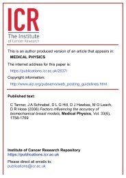 Factors influencing the accuracy of biomechanical breast models