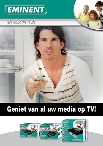 Geniet van al uw media op TV! - Eminent