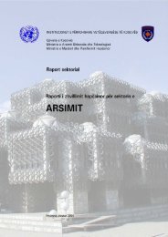Raporti i zhvillimit hapÃ«sinor pÃ«r sektorin ARSIMIT - ammk-rks.net