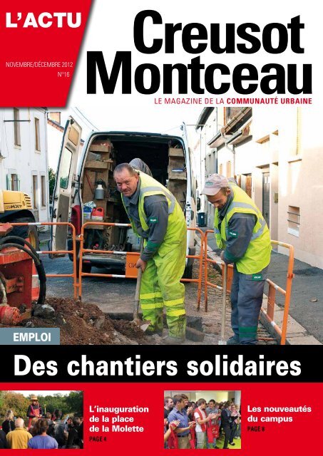 Des chantiers solidaires - Creusot-Montceau TV