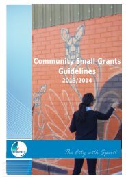 Community Small Grants Guidelines - Devonport City Council