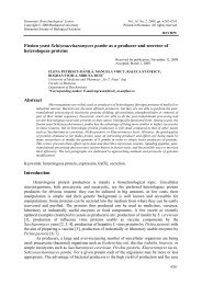 Fission yeast Schizosaccharomyces pombe as a ... - Rombio.eu