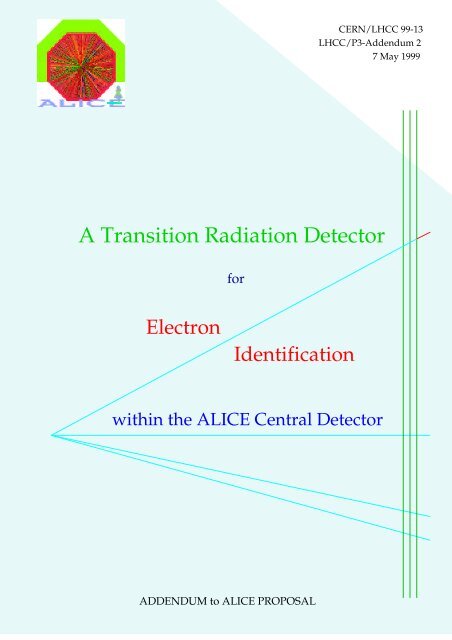 A Transition Radiation Detector Alice Gsi