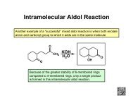 Intramolecular Aldol Reaction