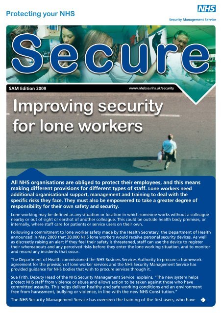 Improving security for lone workers Improving security for lone workers