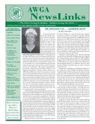 AWGA News - 2007 Issue 2.indd - Arizona Womens Golf Association