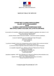 MARCHE PUBLIC DE SERVICE CAHIER DES ... - Fonction publique