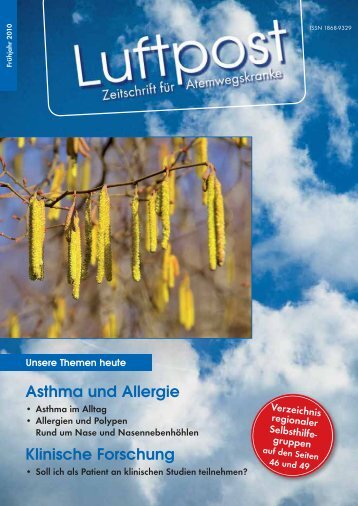 Asthma und Allergie - Patientenliga Atemwegserkrankungen e.V.