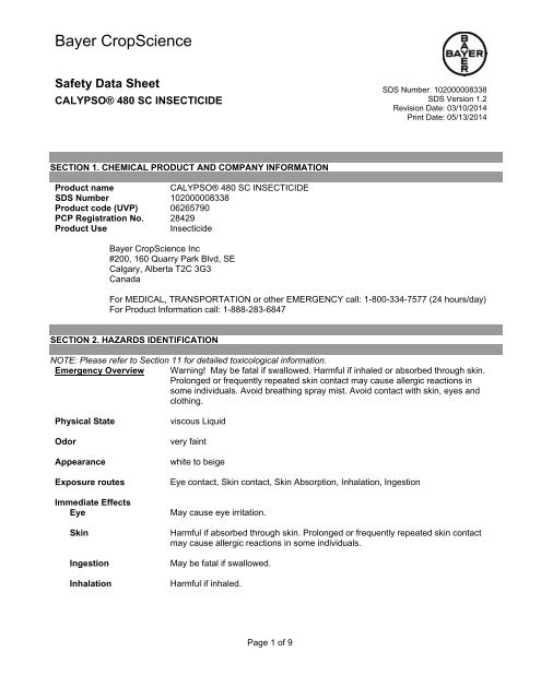 Calypso 480 msds english.pdf - Bartlett.ca