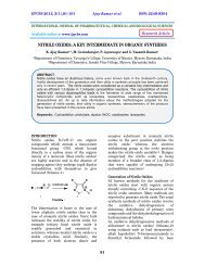 nitrile oxides: a key intermediate in organic synthesis - ijpcbs