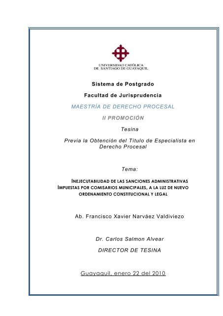 Derecho procesal