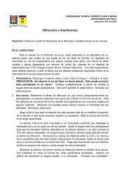 Difracción e Interferencia - Departamento de Física - Universidad ...
