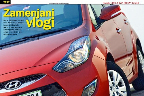 Hyundai ix20 1.4 CVVT (66 kW) Comfort - Avto Magazin