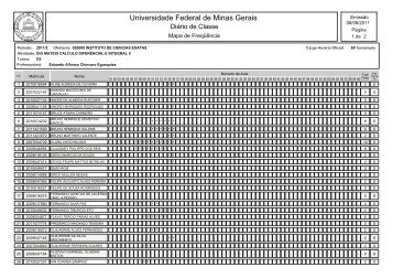 Universidade Federal de Minas Gerais - UFMG