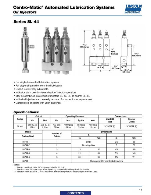 Centro-Matic Lubrication System - Major Furnace Australia provides ...