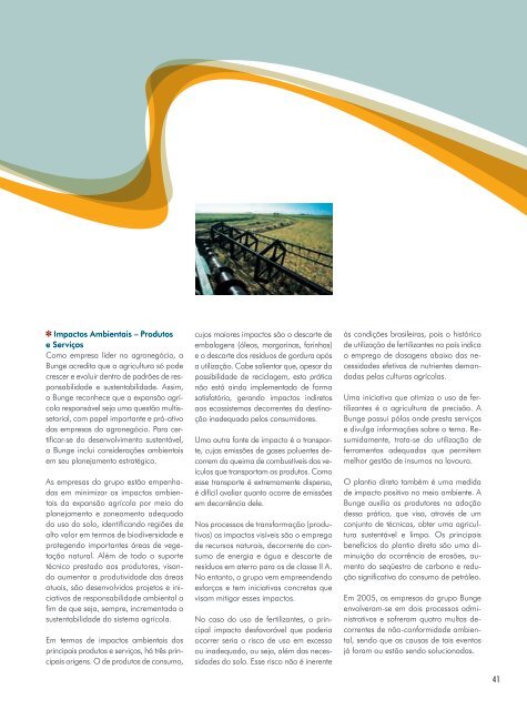 RelatÃ³rio de Sustentabilidade - Bunge