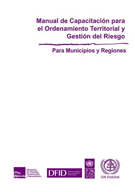 Manual de Capacitación para el Ordenamiento ... - PROCORREDOR