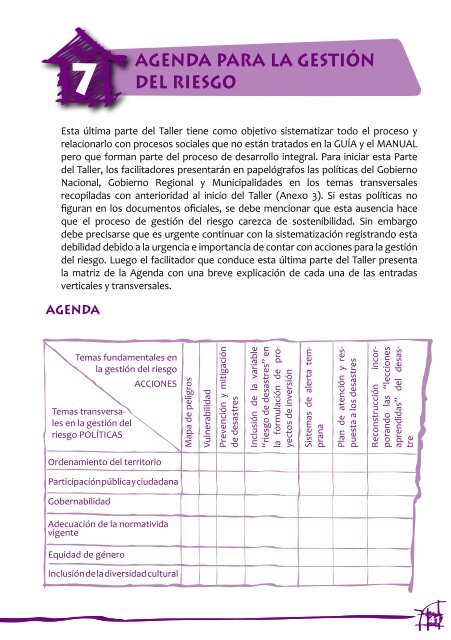 Manual de Capacitación para el Ordenamiento ... - PROCORREDOR