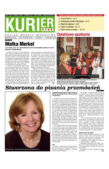 Stworzona do pisania przemÃ³wieÅ - Kurier Plus