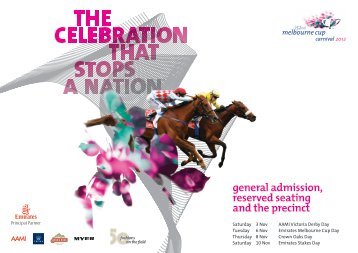 Melbourne Cup Carnival - Ticketmaster