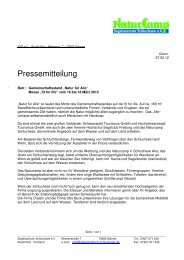 Pressemitteilung - Messe Freiburg