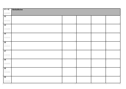 Semesterplan ABU