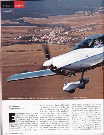 Bericht AEROKURIER 08/2012 - iss aviation