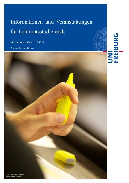 Vorlesungsverzeichnis fÃ¼r Lehramtsstudierende - Zentrum fÃ¼r ...