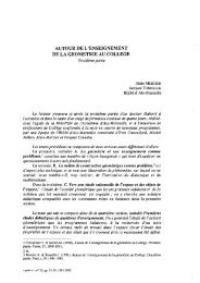 Texte intÃ©gral - IREM de Grenoble