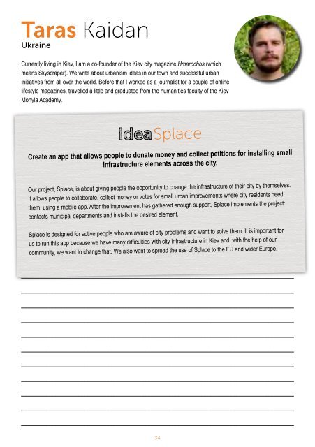 Idea Camp 2014_Ideas Booklet_low res