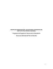 Documento Descriptivo del Posgrado en Ciencias de la Computación