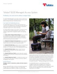 Tellabs 8100 Managed Access System