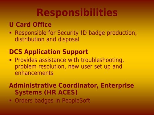 Security ID Badge Program - Facilities Management - University of ...