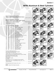 Section 1 NFPA Aluminum & Steel Cylinders