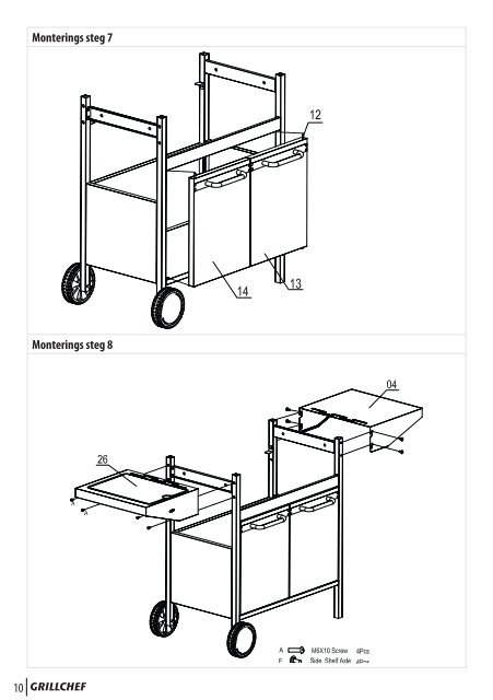 Monteringsanvisning - Landmann