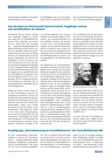 Diplom- Psychologen - Psychotherapeutenjournal