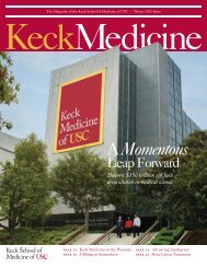Winter 2012 - Keck School of Medicine of USC - University of ...