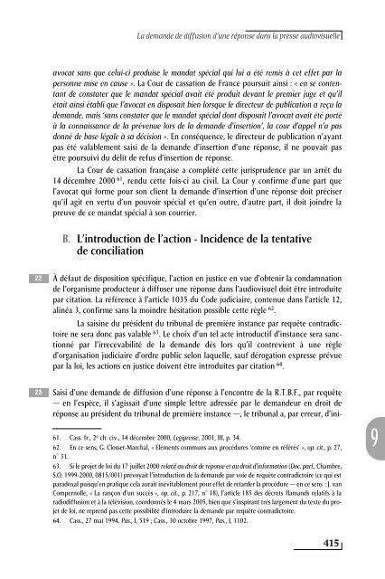 La demande de diffusion d'une réponse dans la presse audiovisuelle