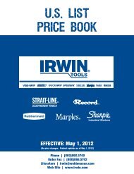 Marking & Layout Tools Marking & Layout Tools - Irwin Tools