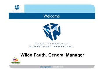 Wilco Fauth, General Manager - Fresh Convenience Congress