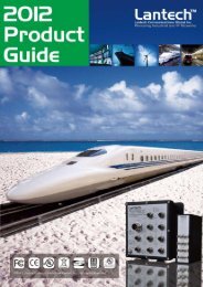 Product Guide 2012 - Lantech Communications Global Inc