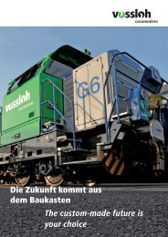 Die Zukunft kommt aus dem Baukasten - Vossloh Locomotives GmbH