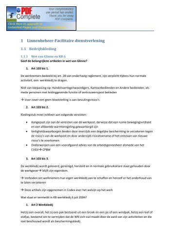 Samenvatting Linnen 2011-2012 - Studiant