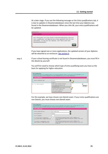 Applicants with a - Optagelse.dk