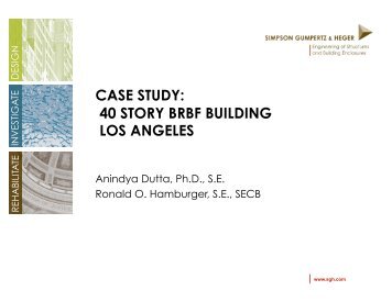 CASE STUDY: 40 STORY BRBF BUILDING LOS ANGELES - PEER