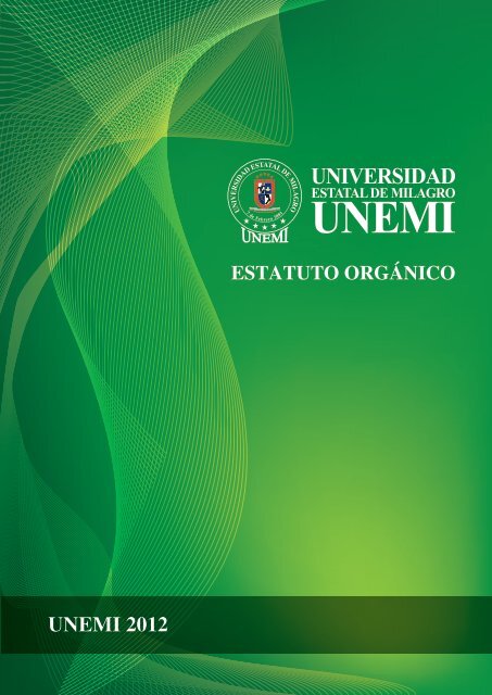 Estatuto OrgÃ¡nico - Universidad Estatal de Milagro